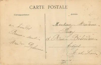 Le Thouet sob o Pont-Neuf - Parthenay - Deux-Sèvres — Verso