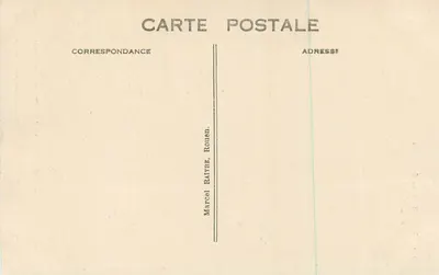 Rouen — Katedra — Wydawca nieznany, nr serii 616 — Rewers