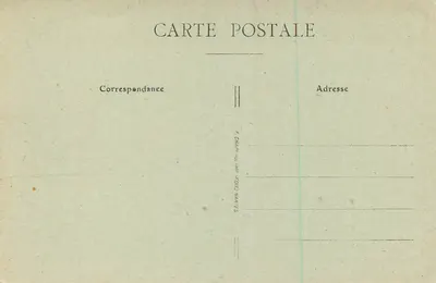 NANTES — A Porta Saint-Pierre e o Square de l'Evêché — Visé Nantes C. 227 — Verso