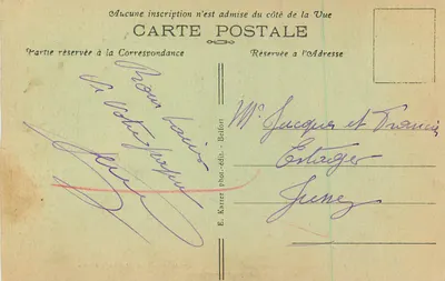 Belfort (Território) — O Leão, obra de Bartholdi — n°139 — Verso