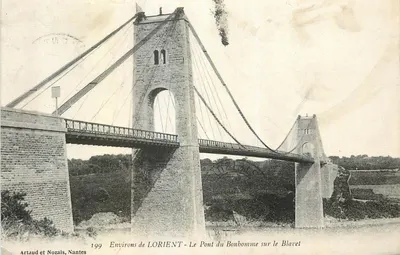 Arredores de LORIENT - O Ponte do Homem sobre o Blavet — Artaud et Nozais, Nantes, n°199