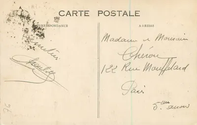 Sainte-Adresse — Bulwar Félix-Faure — Le Havre — Rewers