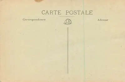 Beaune — Aleja w Parku Bouzaize — Ronco, starszy, wyd., Beaune (Zarejestrowane) — Rewers