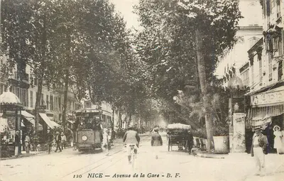 NICE — Avenida da Gare — B. F. — n°120