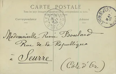 Nice — Avenue Masséna — Wydawca nieznany, nr 335 — Rewers