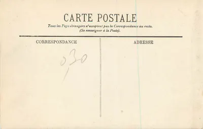 Nizza — Avenue de la Gare — LL, n° 127 — Rückseite