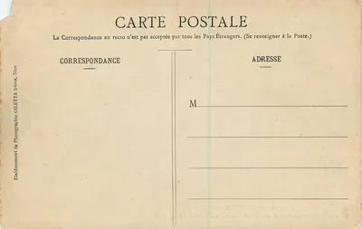NICE - Avenue de la Gare - Café de la Régence — Édition Giletta, Nice, n°34 — Verso