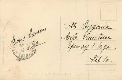 Nice — Ogród Palmiery Albert I — Wydawnictwo Giletta, nr 45 — Rewers