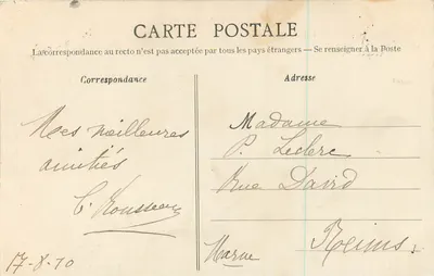 Dahouët - Wysokość Złotej Kopalni — Piekna Bretania, nr 207, wydawca A. Waton, St-Bélec — Rewers
