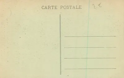 Le Mans - Dom Królowej Bérengérii — Imp. Phot. A. Dolbeau, Le Mans, n°91 — Rewers