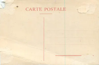 Scène de grotte — exploration nocturne avec canot et explorateurs — éditeur non identifié — Achterkant