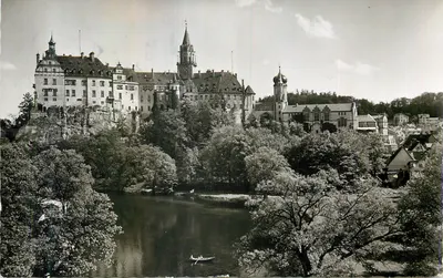 Schloss Sigmaringen mit Donau — Sigmaringen, Alemanha — Gebr. Meitz, 349/174