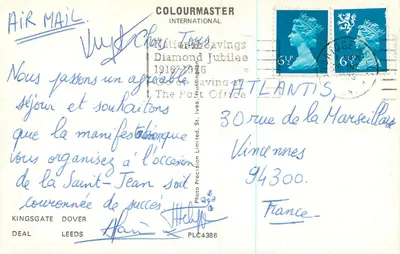 Kent — Castelos Invicta — editor Colourmaster International — Verso