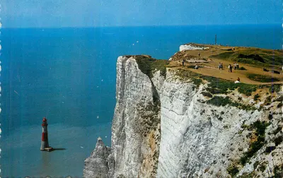 Beachy Head e farol — Eastbourne — Norman U.S.A. — série C12603