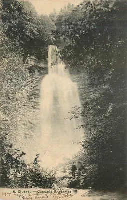 Cluses — Cascata Engleriez — editor Bonne Durin, n°6