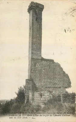 रोचेफोर्डन (इंड्र-एत-लूअर) - मध्यकालीन किले की लैंटर्न - एलएल