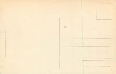 Nice - A Gruta, Jardim Albert Ier e Casino — Edição Gilètta, n°154 — Verso