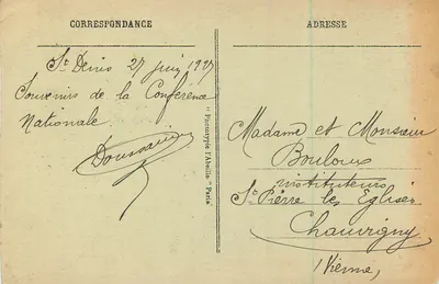 Saint-Denis - La Mairie — editor L'Abelle, n°30 — Reverso