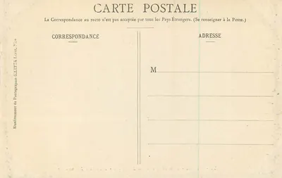 Nice — Les Nouveaux Jardins — Avenue Masséna — Édition Giletta, phot. Nice, n° 57 — Rewers