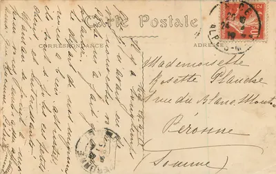 Nice — Conjunto dos Jardins e o Casino — Editor: J. P. L. S. (n° 25) — Verso