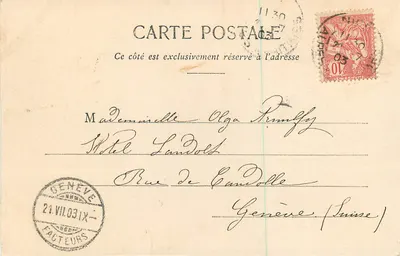 Nice - Promenade des Anglais - Edição Giletta, n°514 — Verso