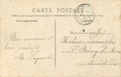 Nice - Promenade des Anglais — J. Kleidman, Nice, n°31 — Verso