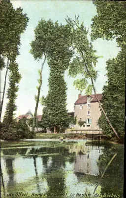 Margens do Loiret — A Moinha dos Béchels — sobre Olivet
