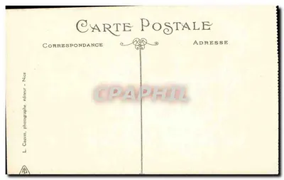Nice — Ryniec Cours Saleya — wyd. L. Cauvin, nr 2003 — Rewers