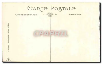 A Cascata de Gairaut — Nice — editor L. Cauvin — Verso
