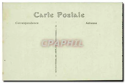 Croizant (Creuse) — Confluencia de la Creuse y la Sedelle — Imp. Crété, París — Reverso