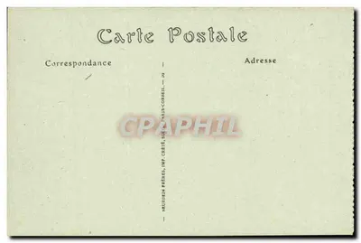 CROZANT (Creuse) — Os Rochos da Fileuse — ND Fot. — Verso
