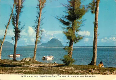 Le Morne visto da praia Flic-en-Flac — vista panorâmica — TECHNIC STUDIO, Port-Louis