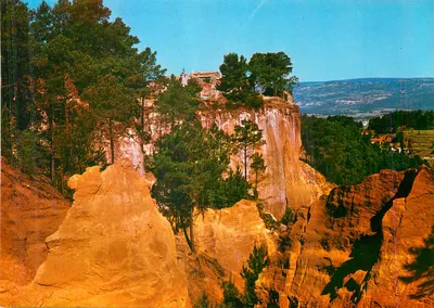 Falaise Sainte Anne — Roussillon (84) — Édition Y.P.A. Nice