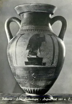 Palinuro - Zabytki archeologiczne - Amfora z 600 p.n.e.