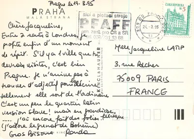 Praga - Malá Strana — wydawca Milan King, nr 777141 — Rewers