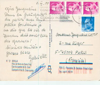 Patio del Barrio de Santa Cruz — Sewilla — FISA I.G. - Palaudarias, 26 - Barcelona — Rewers