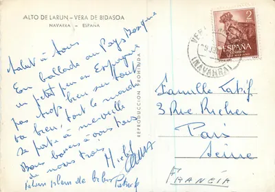 Alto de Larun — Vera de Bidasoa — Navarra — Espanha — Verso