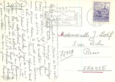 Imst — Luftkurort in Tirol — editor Hemenlaufen — Verso