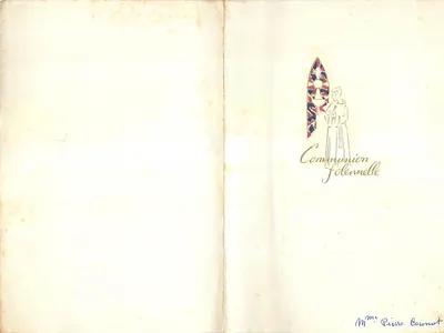 Comunhão Folennelle — Mme Pierre Counat