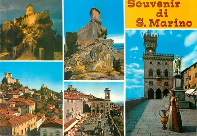 S. Marino — Souvenir di S. Marino — Ed. La Souvenir - Scalette