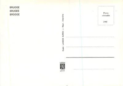 Brukselka — Atelier wyrobu biżuterii i zabytki — Lander Eupen — Rewers