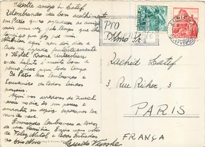 Zurych i Alpy — 272 — E. Furter & Verlag, Zurych — Rewers