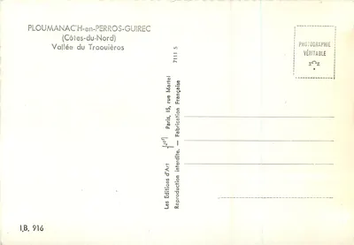 Wąwoz Traouïéros — PLOUMANAC'H-en-PERROS-GUIREC — Wydawnictwo Sztuki — Rewers