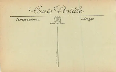 Fontainebleau — Het Paleis — Kamer van Marie-Antoinette — N.G. — Achterkant