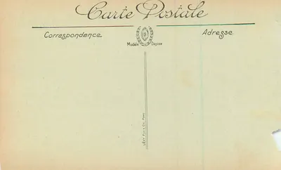 Fontainebleau — A Floresta — O Esfinge dos Druidas — N. G. — Verso