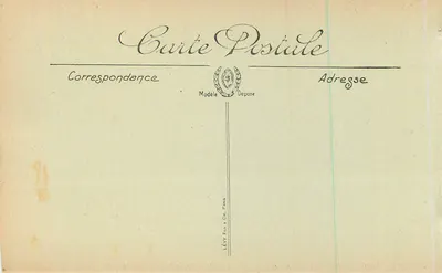 Fontainebleau — A Floresta — O Rocha de Milet e de Rousseau — N. G. — Verso