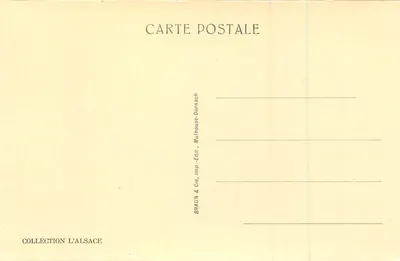 Barr — Zamek Andlau — Kolekcja L'Alsace — Rewers