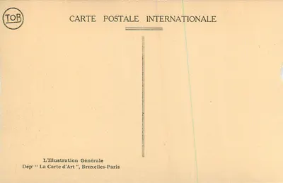 Brukselka — Chór Kościoła Najświętszej Panny Marii — L'Illustration Générale — Rewers