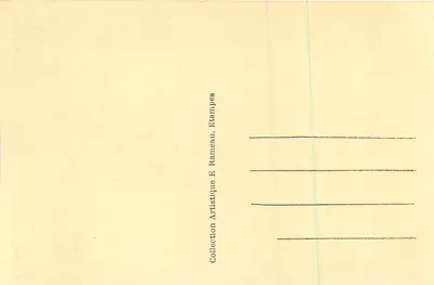 Étampes — Igreja de São Martinho — Nave e Cúpula (século XII) — Verso