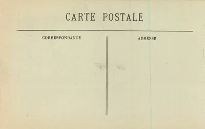 Vichy — Pokoje kryte i Rue Cunin-Gridaine — Wydawca nieznany, n° 28 — Rewers